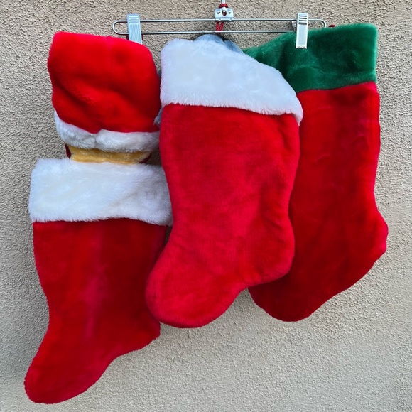 Disney Winnie The Pooh Eeyore Tigger Plush Christmas Holiday Stocking 3D - Picture 2 of 6